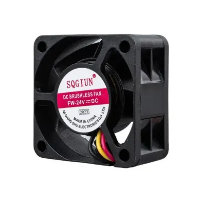 Powermaster IC-216 3P Kablolu 40X40X20 Mm 24 Volt Fırçasız DC Kasa Fanı resmi