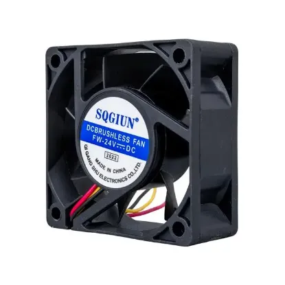 PowerMaster IC-216A Fırçasız DC Fan 60X60X25mm 24 Volt 3 Pin resmi