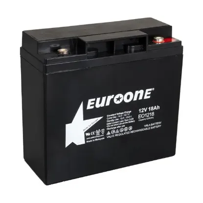 Euroone EO1218 12 Volt 18 Amper Bakımsız Kuru AGM Akü resmi