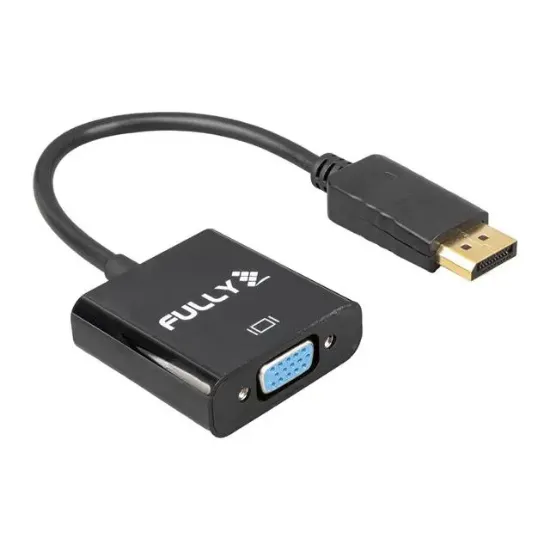 Fully G-539 10 Cm Display Port Erkek To Vga Dişi Çevirici Kablo resmi
