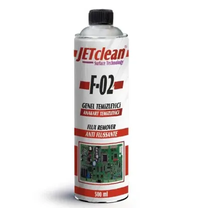 Jetclean F-02 500 Ml Flux Anakart Temizleme Sıvısı resmi