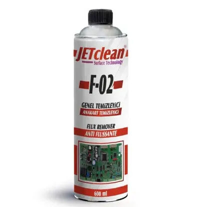 Jetclean F-02 600 Ml Flux Anakart Temizleme Sprey resmi