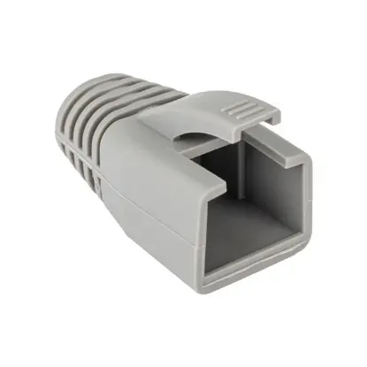 Powermaster PM-23884 CAT7 RJ45 Kılıf Boot Gri  (1 Adet) resmi