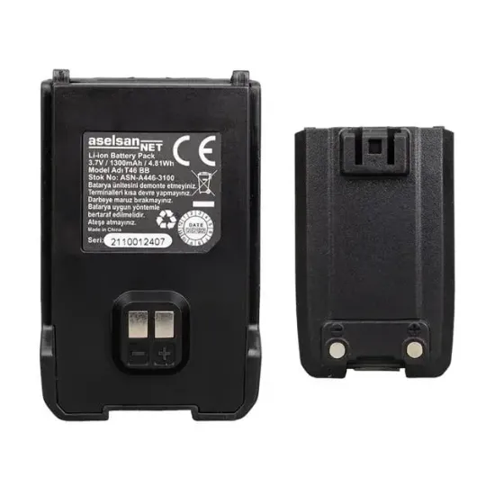 Aselsan ASN-A446T 1300 Mah Yedek Batarya resmi