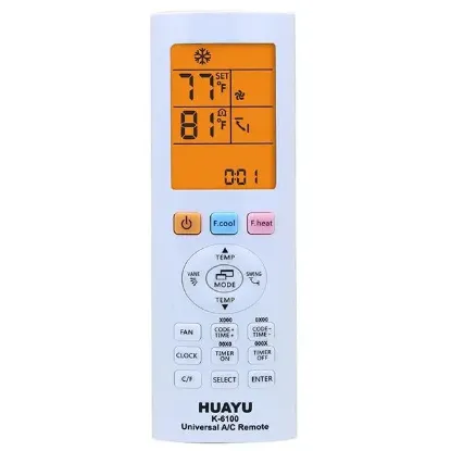Huayu K-6100 Universal Akıllı AC Klima Kumandası resmi