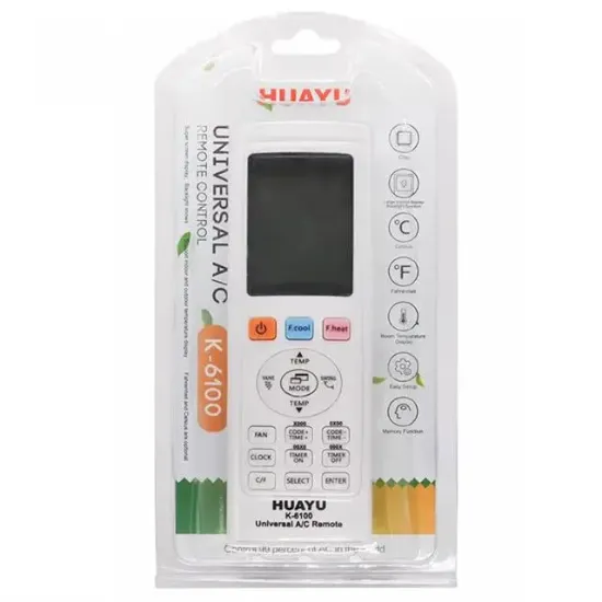 Huayu K-6100 Universal Akıllı AC Klima Kumandası resmi