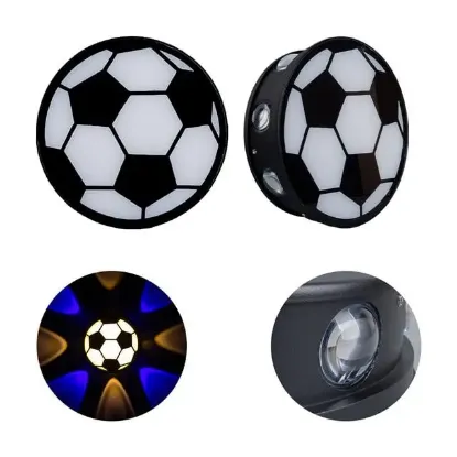 PowerMaster PM-24457 Gün Işığı - Mavi Futbol Topu Dekoratif LED Duvar Aplik resmi