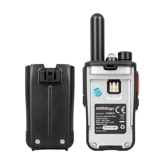 Aselsan A446C1 Tekli 16 Kanal 10km Pmr 446 Telsiz resmi