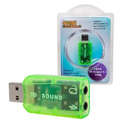 Powermaster 5.1 Channel Usb 2.0 Ses Kartı resmi