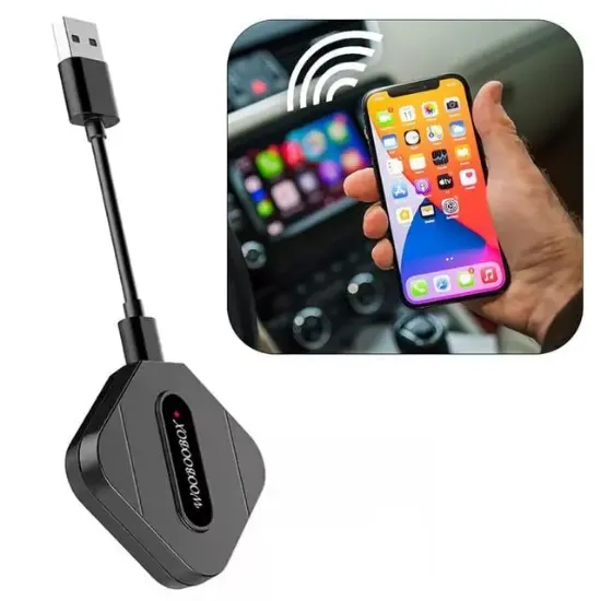 PowerMaster PM-24507 Z1A-Z1D Wireless Kablosuz Android Auto Ekran Yansıtma resmi