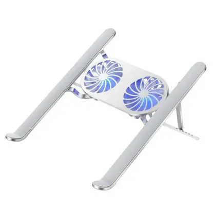 PowerMaster PM-24572 Çift Fan Taşınabilir Notebook Laptop Soğutucu Stand resmi