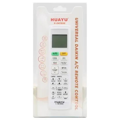 Huayu K-DK1856 Daikin Tüm Modeller Akıllı Universal Klima Kumandası resmi