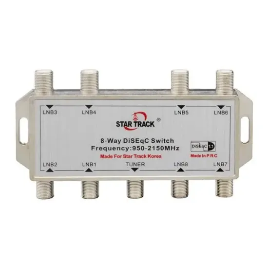 Powermaster 5-2050 Mhz 1/8 Uydu Anten Dağıtıcı / Çoğaltıcı Diseqc Switch resmi
