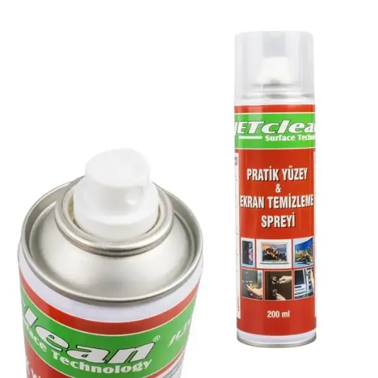 Jetclean 200ml Pratik Yüzey Ve Ekran Temizleme Spreyi resmi