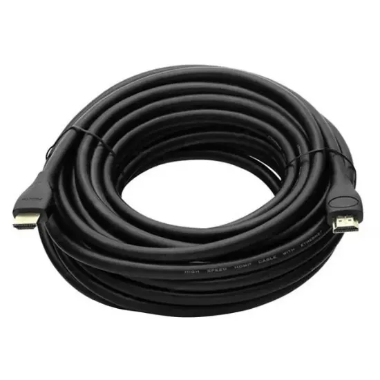 Fully G-507ES 15 Metre Siyah Gold Uçlu HDMI Kablo resmi
