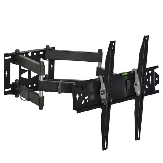 Vontech VT-952 HC Pro 55-98'' Çift Kollu Kilitli Hareketli Televizyon Duvar Askı Aparatı resmi