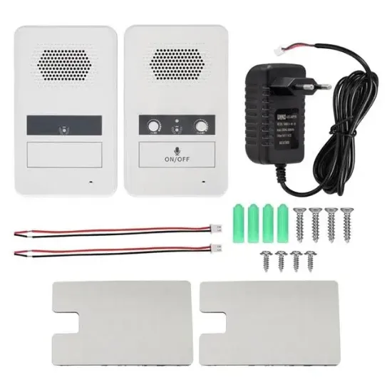 PowerMaster DA-241 Çift Yönlü 200 Metre Menzilli Vezne Gişe Mikrofon Seti resmi