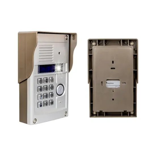 PowerMaster 773TP 1 Daire 7'' NFC Şifre Girişli Görüntülü Diafon Kapı Zili Interkom Akıllı Ev Güvenliği Sistemi resmi