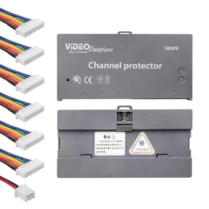 PowerMaster 980P4 4 Yollu Görüntülü Bina Diafon Sistemi (Kanal Kontroller) resmi