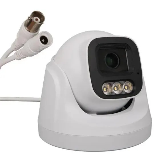 Plato PL-25273 2 MP Color Vu 3.6 Mm 2 Atom Led Plastik Kasa AHD Dome Kamera resmi