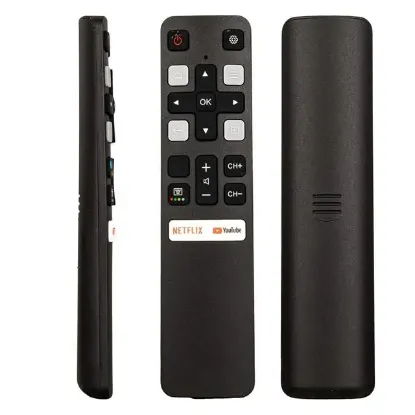 Tcl RC 802V - FNR1 - HTC120 - RC25324 Netflix - Youtube Tuşlu Ses Komutsuz Lcd Led Tv Kumanda resmi