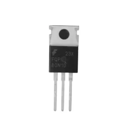 80N10 TO-220 N-Kanal Mosfet Transistör resmi
