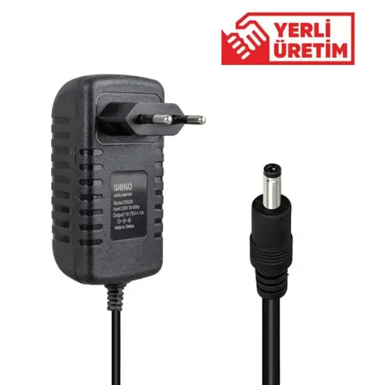 Weko 19.75 Volt - 1 Amper 4.0*1.35 Uçlu Yerli Üretim Plastik Kasa Laptop Adaptörü resmi