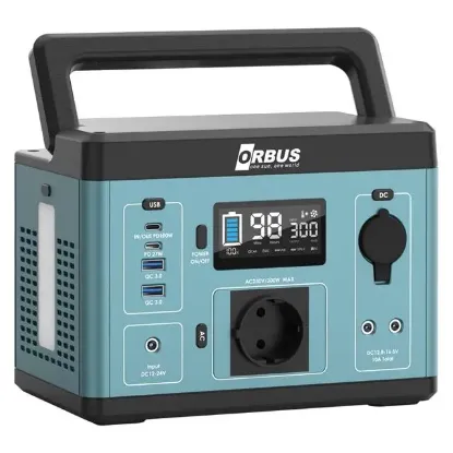 Orbus OPS-300 300 Watt Power Station Taşınabilir Güç Kaynağı İstasyonu (Lityum İyon) resmi