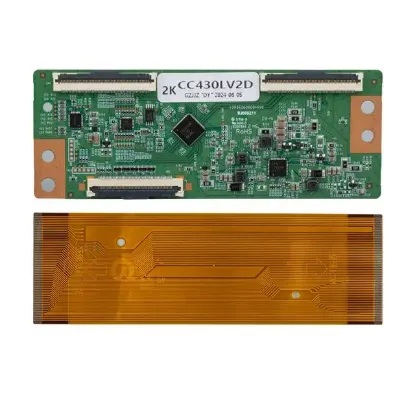 Weko CC430L V2D02/03/04 CC430LVID Sol Taraf FFC+TCON resmi