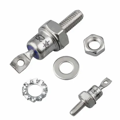 PowerMaster Spiral Diyot 25HFR120 25A 1200V Metal Vidalı Diyot - Anot resmi