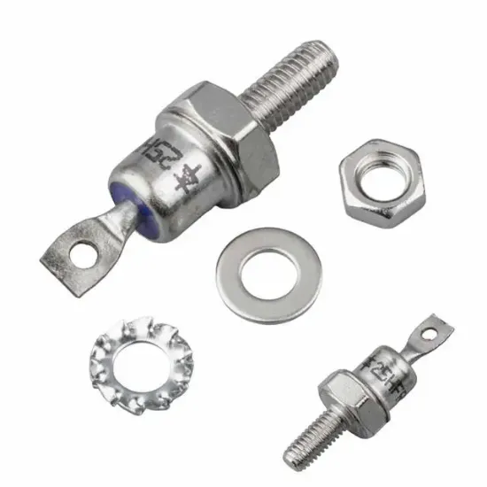 PowerMaster Spiral Diyot 25HFR120 25A 1200V Metal Vidalı Diyot - Anot resmi