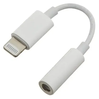 Powerway AC03 Lightning TO 3.5Mm Stereo AUX Kulaklık Jack Çevirici Kablo (90mm) resmi