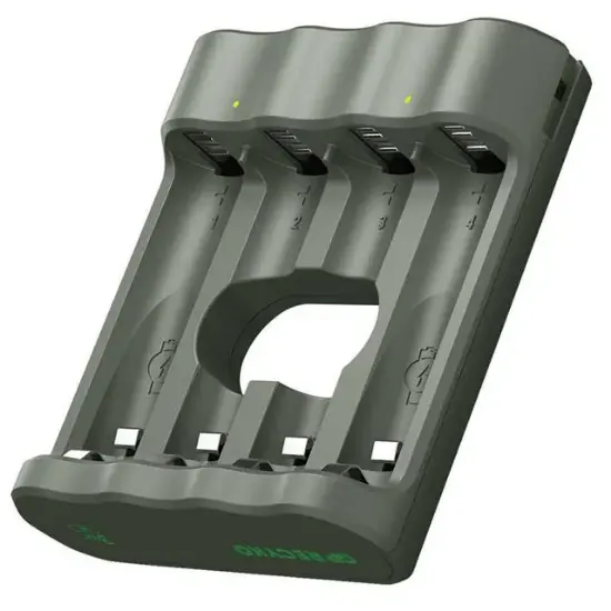 GP Recyko B441 Usb 4’lü AA - AAA Pil Şarj Cihazı (GPACSB44103 GPB441R21-2GTLB1) resmi