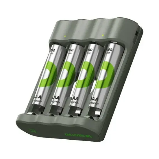 Gp Recyko B441 4*950 mAh R03 AAA Pilli Şarj Cihazı (100HCER21-2GTLB4) resmi