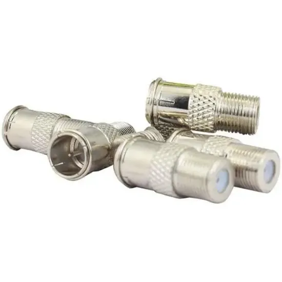 Hızlı F Quick Düz Tip Dişi-Erkek Dönüştürücü Konnektör (1 ADET) resmi