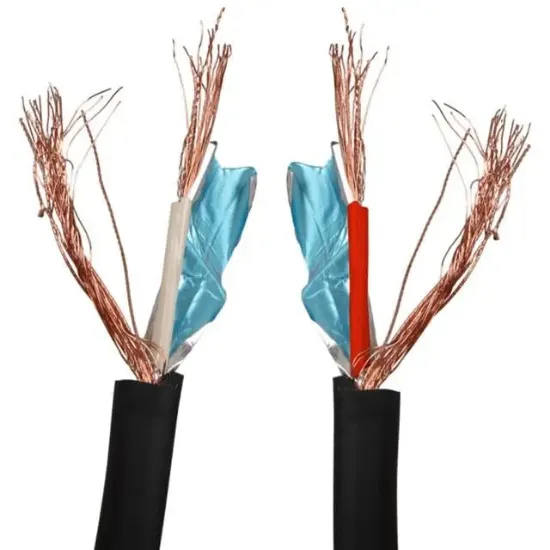 MagicVoice AV808 Profesyonel 2 Damarlı Blendajlı Enstrüman Mikrofon Ses Kablosu Stereo 100 Metre OD 8.0 (Folyo Zırhlı) resmi