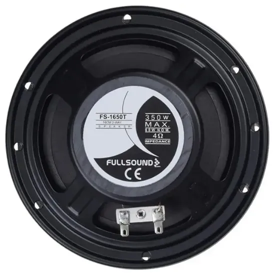 Fullsound FS-1650T 16 CM 350 Watt Tweeterlı Oto Hoparlör (2li Takım) resmi