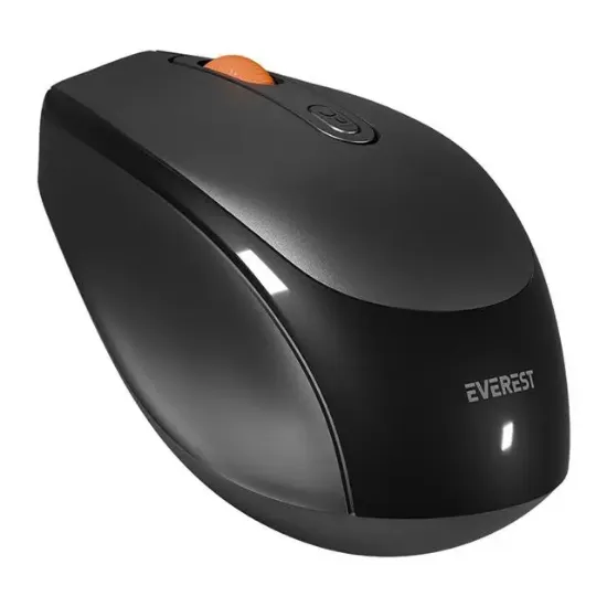 Everest SMW-87 USB Siyah 2.4Ghz 1600DPI Kablosuz Mouse resmi