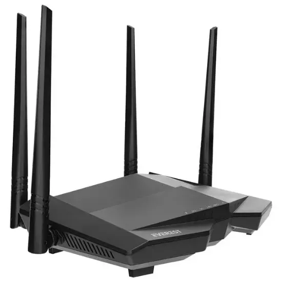 Everest SG-V1200 AC1200 Dualband Wi-Fi Gigabit VDSL2/ADSL2 4*5dbi Antenli Kablosuz Modem Router resmi