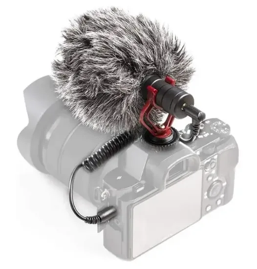 Haiki HK-403 Rüzgar Engelleyici Süngerli Kardiyot Kondenser Mikrofon resmi