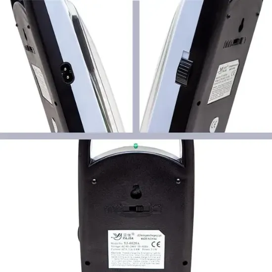 Powermaster Yajia YJ-6828A 62 Led'li Şarjlı Işıldak resmi