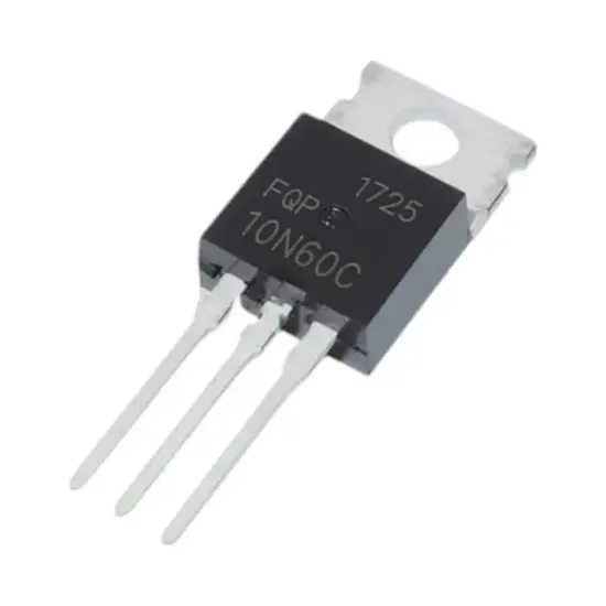 10N60 TO-220 Mosfet Transistör resmi