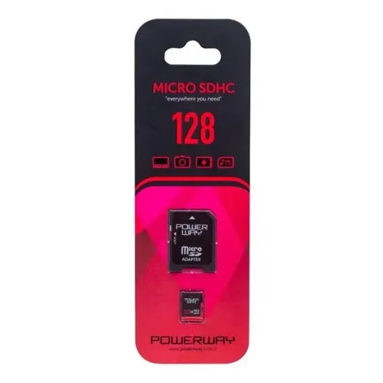 Powerway PWR-128 128 GB Micro SD (Class 10) Hafıza Kartı resmi