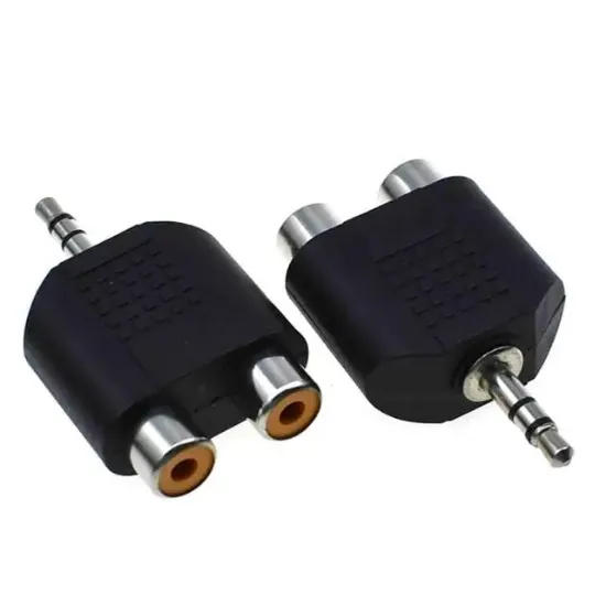 Powermaster 2 RCA Dişi-3.5 Mm Stereo Erkek Çevirici Jack resmi