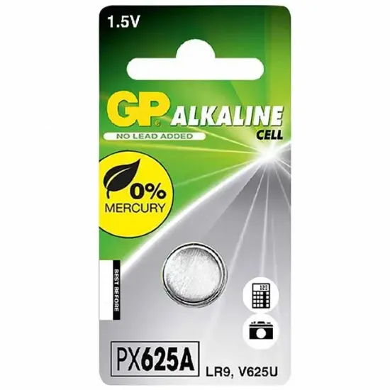 GP PX625A Alkalin Tekli LR9 Pil resmi