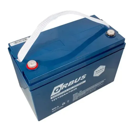 Orbus 12 Volt 100 Amper Karbon Jel Tip Akü (330x173x212 Mm) resmi