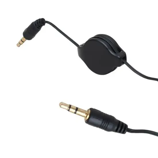Powermaster Makaralı 3.5 Mm Stereo Erkek-Erkek Kablo resmi