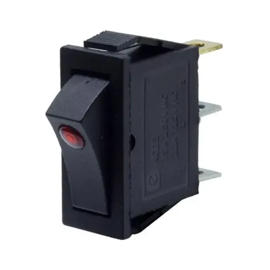 PowerMaster Işıklı Tekli Mercekli Anahtar resmi