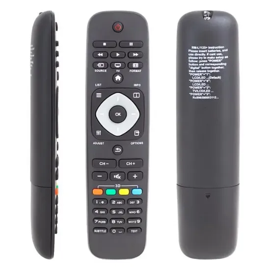 Philips 3D Tuşlu Lcd-Led Tv Kumanda RM-L1125+ resmi