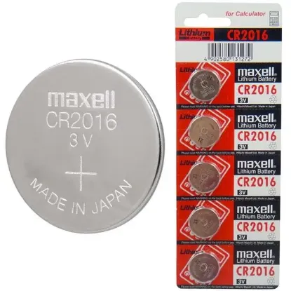 Maxell CR 2016 Lityum Pil 5'li Paket resmi